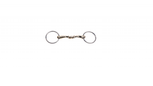 Zilco Gold Curve Training Snaffle